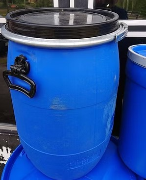 3. Plasttunna Blå 60l